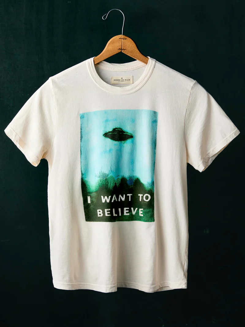 the 'believe' tee