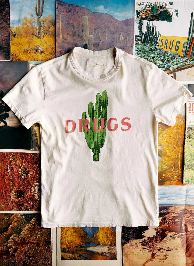 the 'drugs' tee