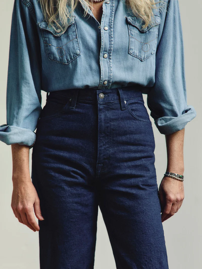 catherine slim indigo selvage rinse 2